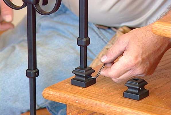 Ole’ Iron Slides adjustable iron baluster